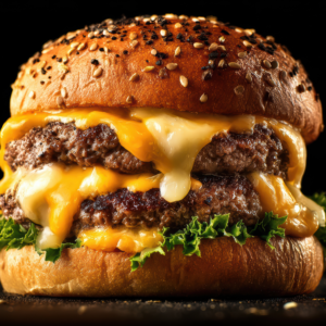 DOUBLE CHEESE BURGER