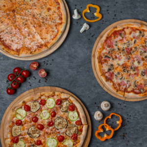 Any 3 x 7” Pizzas
