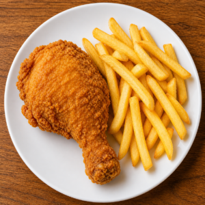 1 Pc Chicken Only With Chips