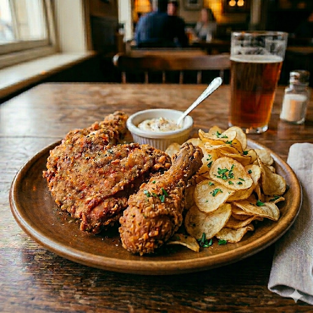 Fried Chicken & Chips