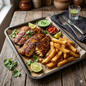 Masala Fish & Fries